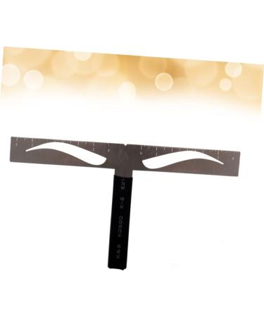 Beavorty 2pcs three-point eyebrow ruler eyebrow drawing tool balance stencil - Buy Online on SooperMarket.com