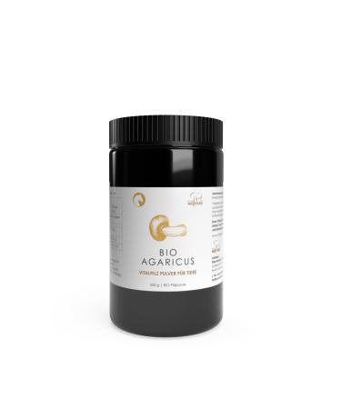 Mushrooms Wohlrab | Agaricus powder organic for animals | 300 g | Agaricus blazei murill medicinal mushroom powder | Highest organic quality 300g