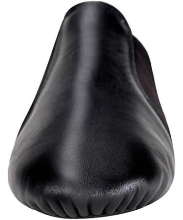 Linodes Jazz Dance Shoes - Tent Leather Slip-on for Women and Men - Black, Size 8 Women/7.5 Men - Buy Online on SooperMarket.com