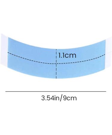 AIDIRui 360 Piece Strong Wig Double Tape Strips Light Blue Waterproof Sweat Extension Lace Wig Wig Film Adhesive - Buy Online on SooperMarket.com