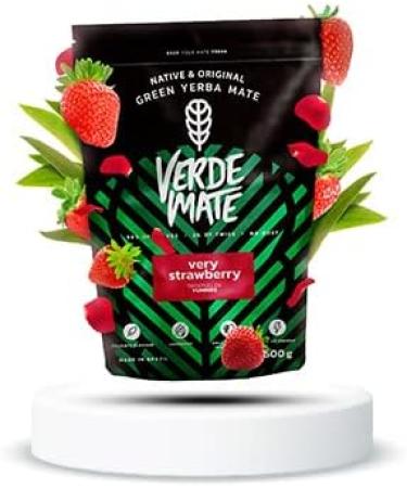 Verde Mate Fruity Yerba Mate Set | Green Mango & Maracuya Melocoton Very Strawberry | Brazilian Yerba Mate Green | Natural Caffeine | 3x500g - Buy Online on SooperMarket.com