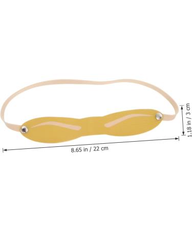 WOONEKY 10pcs Eyebrow Practice Skin Artificial Skin Waterproof Brow Pencil Eyebrow Fake Skin 22X3X0.2CM As Shown - Buy Online on SooperMarket.com
