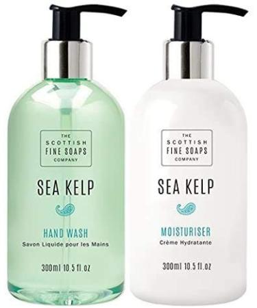 Scottish Fine Soaps Sea Kelp Hand Care Set (Hand Wash and Lotion)