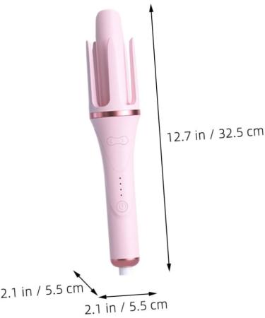 WOONEKY Fully Automatic Hair Curling Iron Hair Rollers Curler Curling Wand Crimper Hair Tool Pink Abs - Buy Online on SooperMarket.com