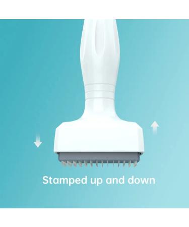 140 Pins Non-Adjustable Microneedling Derma Stamp for Hair Loss and Beard Growth - Dermastamp Pen 0.25mm - Buy Online on SooperMarket.com