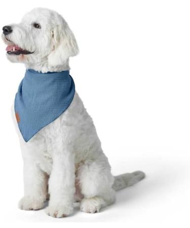HUNTER Triangular Scarf NOLA - Blue LL Size | International Shipping Available - Buy Online on SooperMarket.com