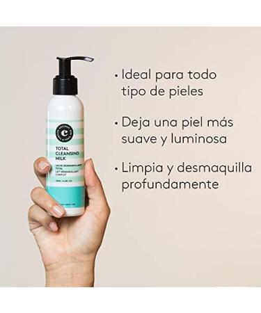COCUNAT | Total Cleansing Milk | Milk-Enriched Make-Up Remover with Coconut Oil | Deep Cleans & Removes Waterproof Make-Up | For All Skin Types | 125 ml - Buy Online on SooperMarket.com