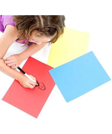 Colored A4 Copy Paper - 100 Sheets, 20 Colors for DIY Art Craft | Cut-to-Size Crafting Paper (20 * 30cm) - Buy Online on SooperMarket.com