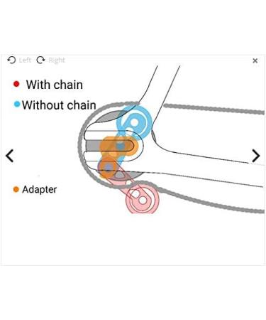 Coherny Single Speed Bike Chain Tensioner - Lightweight Aluminum Alloy Replacement | Black - Buy Online on SooperMarket.com