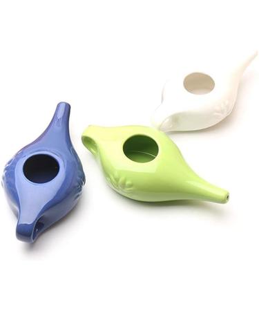 lioapoiul Ceramic Neti Pot Rinsing Nose Washing Professional Yoga Stuff Irrigator Dust Remover Spout Removing Tools Cleaning Outdoor White - Buy Online on SooperMarket.com