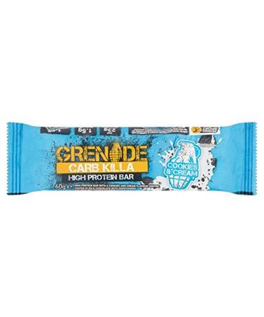 Grenade Carb Killa Protein Bar Cookies & Cream - 60g (0.13lbs)