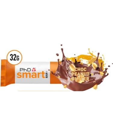 PhD Smart High Protein Low Sugar Bar - Choc Peanut Butter 32G Delicious Special For Easter Tasty And Twisty Treat Gift Hamper Christmas Birthday Easter Gift Sold By Kidzbuzz (6) - Buy Online on SooperMarket.com