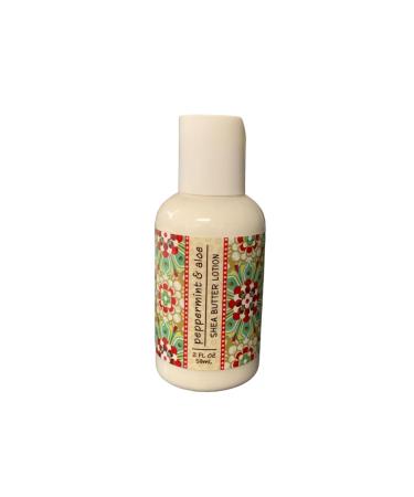 Greenwich Bay Trading Company Garden Collection: 2oz mini lotion (Peppermint Aloe)
