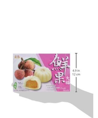 Royal Family Lychee Fruit Mochi 7.40 Oz - Authentic Japanese Taste (Pack of 1) - Buy Online on SooperMarket.com