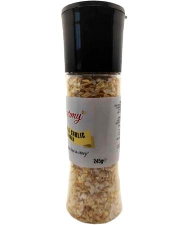 Gourmet Onion & Garlic 245g Grinder - Set of 2 | Large White Grinders - Buy Online on SooperMarket.com