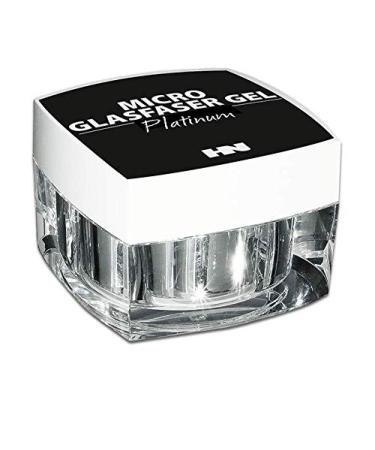HN Hollywood nails Platinum Fiberglass UV Builder Gel Clear 15g