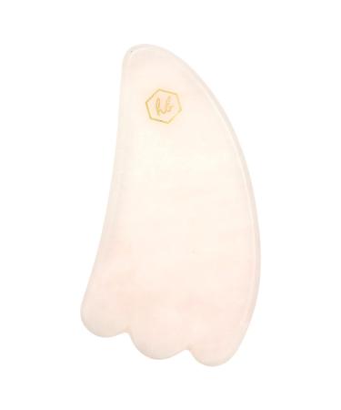 Honey Belle Rose Quartz Gua Sha Natural Facial Lifting Tool 1 Tool