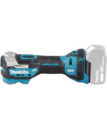 Makita DTM52Z Li-ion LXT Brushless Multi-Tool - Batteries and Charger Not Included Blue 18 V Angled - Buy Online on SooperMarket.com
