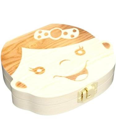 Little Moonshine Original Tooth Box - Wooden Milk Teeth Keepsake for Boys & Girls | Tooth Fairy Stories | Perfect Gift for Baptism & Birthday - Buy Online on SooperMarket.com