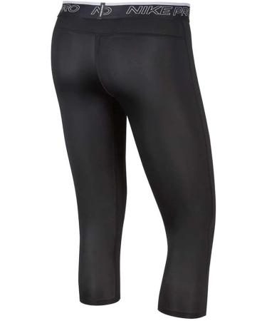 Nike Men's Pro Dri-Fit 3/4 Length Training Tights - Large, Black/White - Buy Online on SooperMarket.com