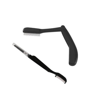 NOLITOY 2pcs Makeup Grooming Tools - Eyelash Brush & Eyebrow Combs for Women | Stainless Steel Makeup Applicators & Kit - Buy Online on SooperMarket.com