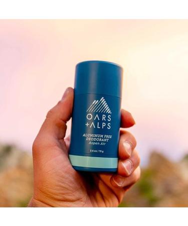 Oars + Alps Aluminum Free Deodorant for Men and Women Dermatologist Tested and Made with Clean Ingredients Aspen Air 3 Pack 2.6 Oz Each 3ct - Aspen Air 2.6 Ounce (Pack of 3) - Buy Online on SooperMarket.com