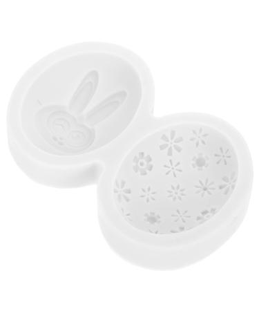 NAMOARLY Mold Easter Mousse Easter Bunny Cookie Easter Egg Candy Silicone Chocolate Easter Candle Cookie Shaper Muffin Easter Dessert Jelly Candy Food Making Moulds 3D Silica Gel