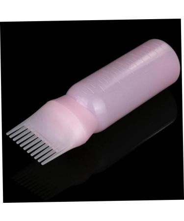 Hair Coloring Applicator Wurzel Kamm | 120ml Pink Dye Comb & Brushes - Perfect for Easy Application - Buy Online on SooperMarket.com