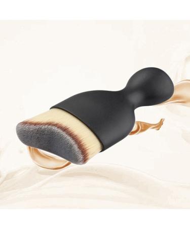 Professional Foundation Blush Contouring Makeup Brush - S Shape Beauty Tool for Flawless Application - Buy Online on SooperMarket.com