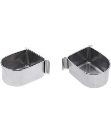 LOVIVER Set of 2 Birds Drinking Bowls - Hanging Cups & Feeder Bowls for Poultry & Wild Birds - Ideal for Outdoor Use - Buy Online on SooperMarket.com