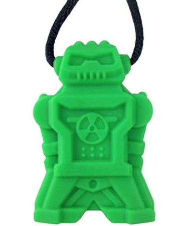 Chubuddy Robot Chewy Robotz - Green Non-Toxic Chew Toy for Light Chewers - Buy Online on SooperMarket.com
