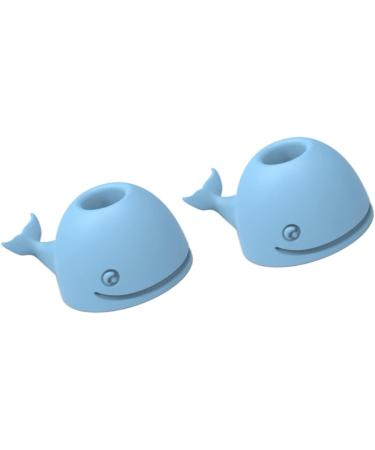 Alipis Silicone Toothbrush & Razor Holder - Set of 6 | Multi-Functional Storage Container | Sky Blue - Buy Online on SooperMarket.com