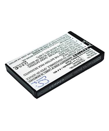 Replacement Battery Compatible with Becker Traffic Assist 7916 Traffic Assist Pro Traffic Assist Pro Ferrari 792 Part Number: 38799440 1200mAh/3.7V