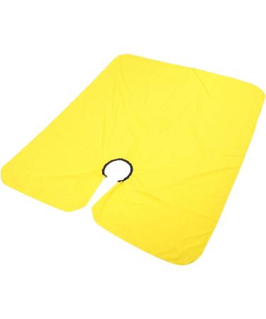 Hairdressing Cape Professional Hairdressing Apron Hair Cutting Dyeing Hairdresser Adjustable Dress Cape Hairdressing Apron Yellow for Barbers and Hairdressers 130 x 120cm - Buy Online on SooperMarket.com
