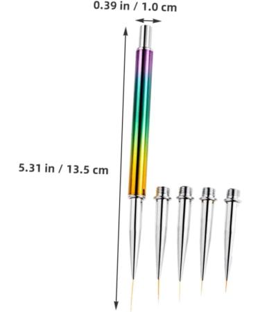 minkissy 1 Set Nail Art Drawing Pen Nails Brush Pen Nail Design Liner Nail Salon Supplies Manicure Painting Manicure Tools Manicure Drawing Tool Nail Painting Design Brush Painted - Buy Online on SooperMarket.com