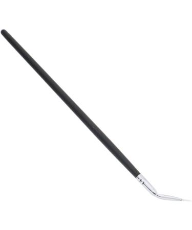 Wooden Handle Eyeliner Makeup Brush Curved Head for - Buy Online on SooperMarket.com