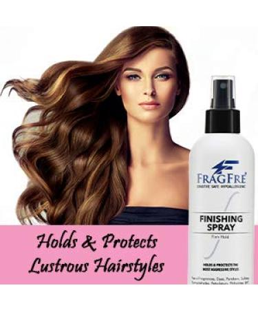 Hair Finishing Spray Firm Hold 8 oz (2-Pack Gift Set) - Hair Spray for Sensitive Skin - Fragrance Free Hypoallergenic Parabens Free - Holds and Protects Without Irritations - Vegan 8 Fl Oz (Pack of 2) - Buy Online on SooperMarket.com