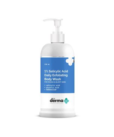 1% Salicylic Acid Exfoliating Body Wash | Helps Smoothen Rough & Bumpy Skin | Deeply Cleanses & Exfoliates | Helps Reduce Body Acne | 8.45 Fl Oz/250ml