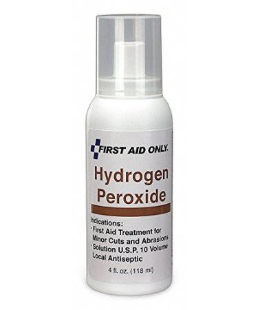 First Aid Only Hydrogen Peroxide Pump Spray Bottle 4 oz