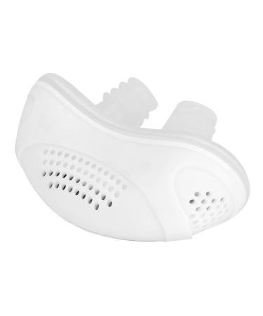 Sonre Stopper Breath Aid Electric Snoring Device Intelligent Safe Professional for Home for Sleeping(White)