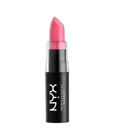 NYX PROFESSIONAL MAKEUP Matte Lipstick - Summer Breeze (Clean Blue-Toned Pink) Summer Breeze 1 Count (Pack of 1)
