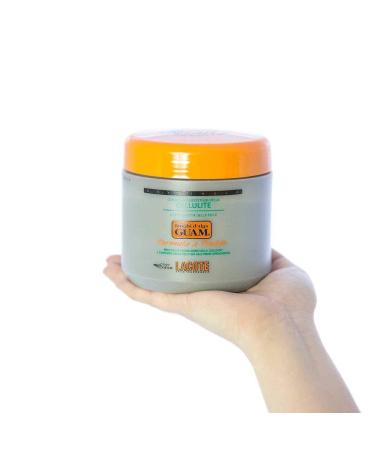 GUAM Cold Formula Seaweed Body Wrap 500gr - Cooling Anti-Cellulite Wrap for Thighs & Legs | Mud Mask for Body Sculpting & Firming - Buy Online on SooperMarket.com