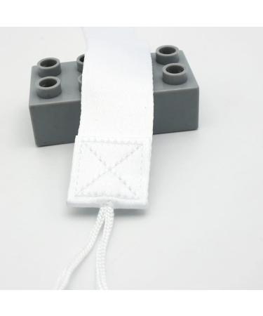 Buy TIAN-K White Pacifier Chain for Babies | Clip-On Dummy Accessory | DIY Pacifier Holder - International Shipping Available - Buy Online on SooperMarket.com
