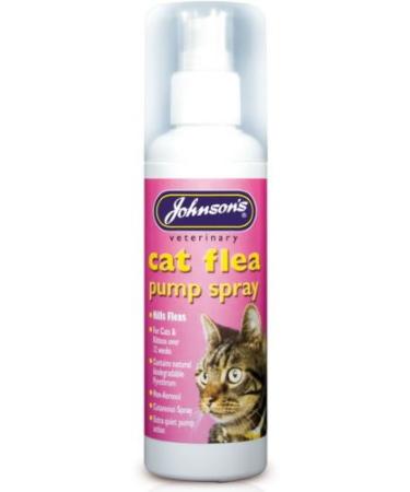 Cat Flea Pump Spray - Johnsons 100ml (TP)(JCFSP)