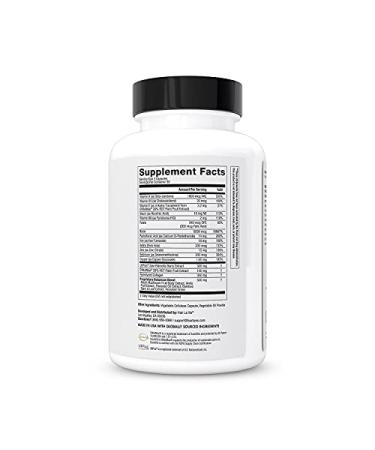 Hair La Vie Clinical Formula Hair Vitamins with Biotin and Saw Palmetto - 2-Pack for Healthy Hair and Wellness - 180 Count x 2 - Buy Online on SooperMarket.com