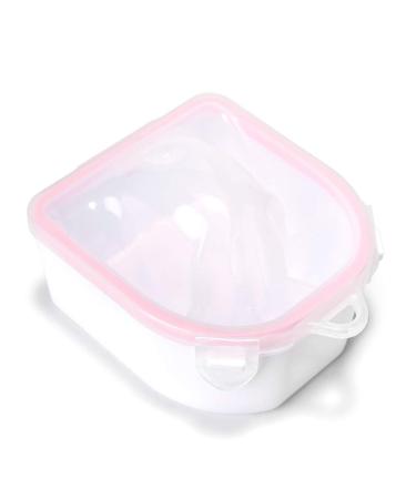 Alexnailart Nail Art Soaking Bowl Set - 2 Layers Nail Polish Remover in Pink/Blue for Spa Manicure Treatment - Ideal for Home Use - Buy Online on SooperMarket.com
