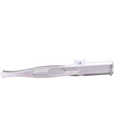 Lodokdre 2X Stainless Steel Eyelashes Eyebrow Tweezer + LED Light - Buy Online on SooperMarket.com
