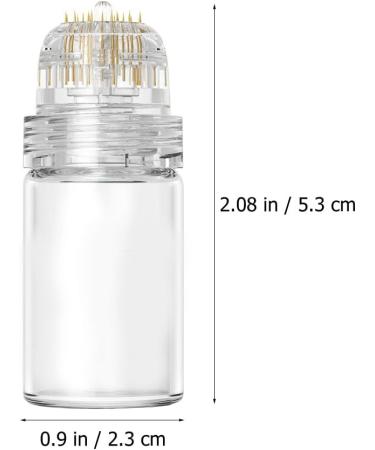 Anti Wrinkle Serum Microneedle Skin Bottle Moisturizing Facial Essence 20- needle for Women Beauty Anti Wrinkle Facial Essence Bottle 5.3x2.3cm - Buy Online on SooperMarket.com