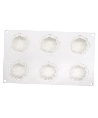 PRETYZOOM 6 Pumpkin Silicone Mold Silicone Jelly Halloween Baking Supplies Halloween Silicone Halloween Pumpkin Halloween DIY Pumpkin Candy Silicone Cake Silica Gel White Bake a Cake Fudge 29.5X17.5X4.5CM
