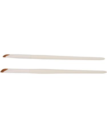 Eyeliner Brush Professional Slanted 2pcs Sickle Eyeliner Brush Portable for Home for Makeup Artist - Buy Online on SooperMarket.com